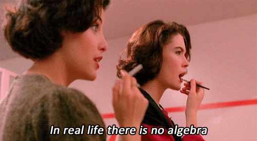 in real life no algebra